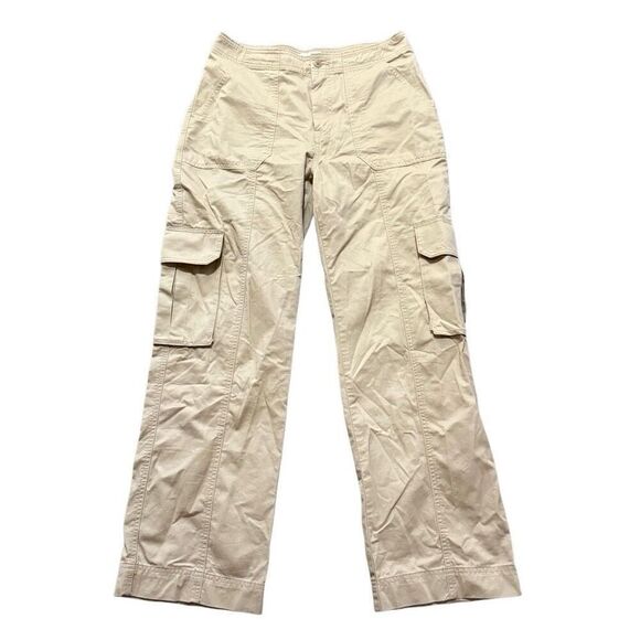 Abercrombie & Fitch Pants - Abercrombie & Fitch Cargo Tan Straight Leg Pants Size 8R